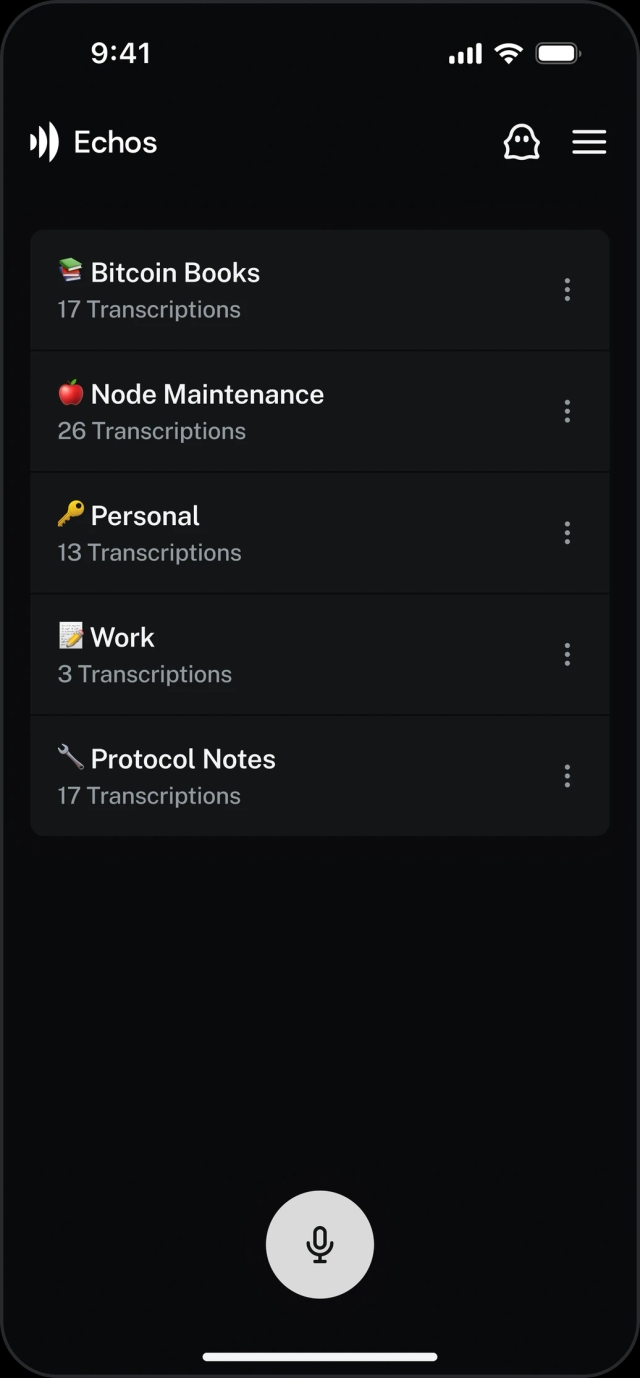 iPhone with Echos Privacy Settings
